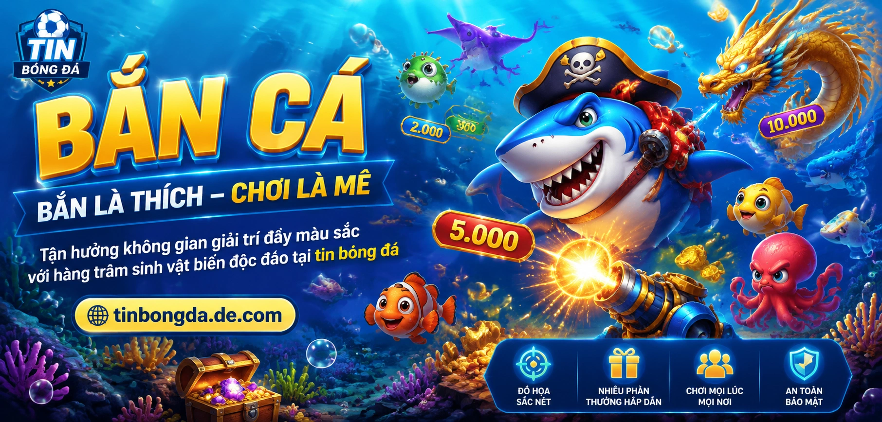 Boss fish shooting