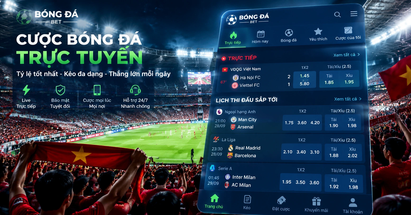Lựa chọn app cá độ bóng đá uy tín hàng đầu hiện nay - image 3